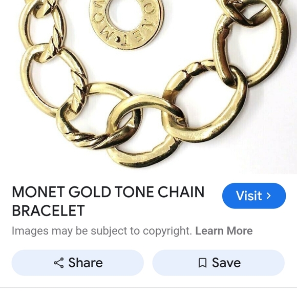 Vintage Monet Charm Bracelet! - Picture 8 of 8